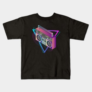 Classic Casette Wave Kids T-Shirt